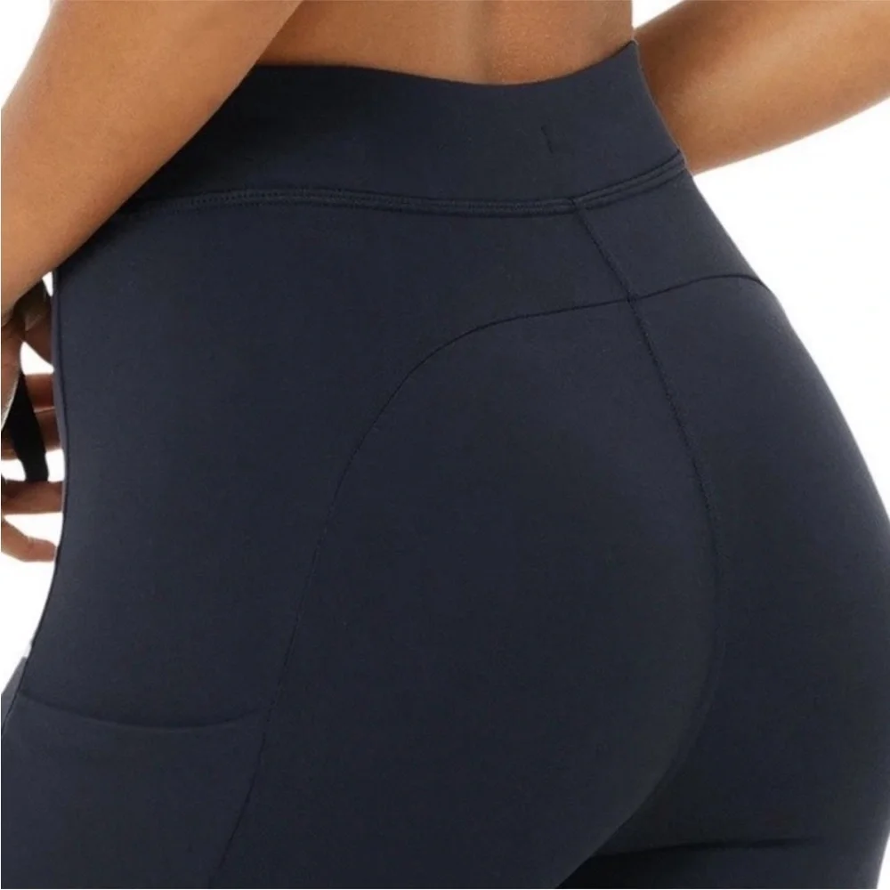 ALO Yoga Checkpoint Dark Navy High-Rise Active Leggings